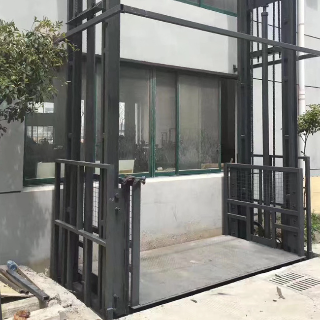 马鞍山5吨室外升降货梯